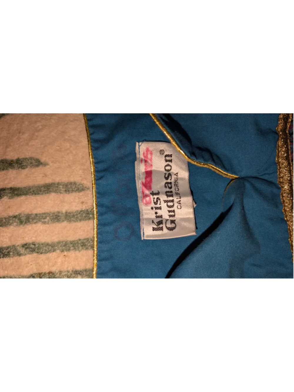 Vintage Krist Gundsen Kaftan Dress Size XL